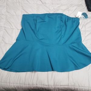 Lane Bryant NWT strapless top